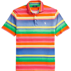 Polo Ralph Lauren Classic Fit Striped Spa Terry Polo Shirt - Marais Stripe
