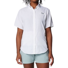 Women - XXL Shirts Columbia PFG Tamiami II Short Sleeve Shirt - White