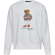 Polo Ralph Lauren Bear Fleece Pullover - Sp24 White Beach Club Bea