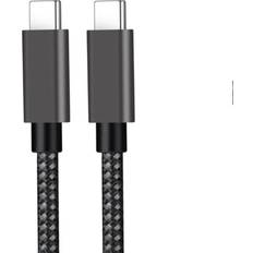 Nördic USBC-N1072 10Gbps 100W 4K60Hz 3.2 Gen2 USB C - USB C M-M 1m