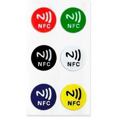 Light Solutions Colored Stickers NFC Tag 6-pack