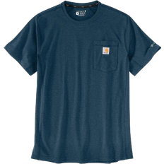 Carhartt Force Relaxed Fit Short Sleeve Pocket T-shirt - Light Huron Heather