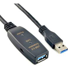 Nördic USB3-EX10 5Gbps 3.1 USB A - USB A M-F 10m