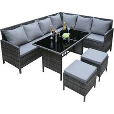 Brayden Studio Abdulrehman Lounge-Set, 1 Bord inkl. 3 Soffor