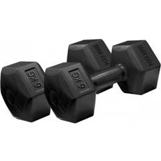 Iron Gym Fixed Hex Dumbbells 2x6kg