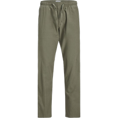 Jack & Jones Herre Bukser Jack & Jones Relaxed Fit Classic Trousers - Green/Dusty Olive