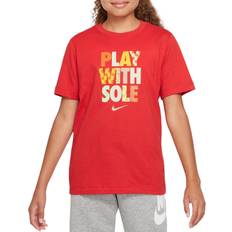 Nike Big Kid's Sportswear T-shirt - University Red