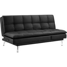 Serta Morgan Black Sofa 78.9" 3 Seater