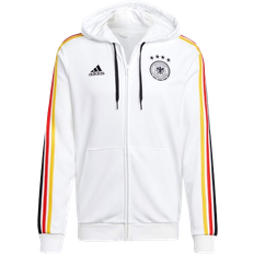 Adidas Germany Dna Full Zip Hoodie - White