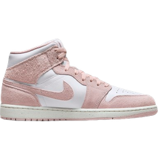 Nike Pink Shoes Nike Air Jordan 1 Mid SE M - White/Sail/Legend Pink