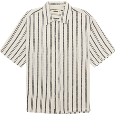 Woodbird Sunny Knipe Shirt - Off White