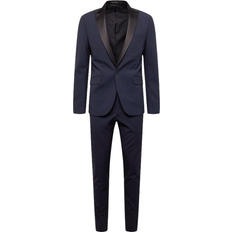 Lindbergh Stretch Tuxedo Suit - Navy