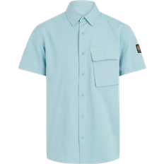 Belstaff Scale Short Sleeve Shirt - Skyline Blue