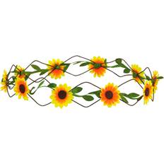 Rund um die Welt Kronen & Diademe Widmann Hippie Wreath with Flowers