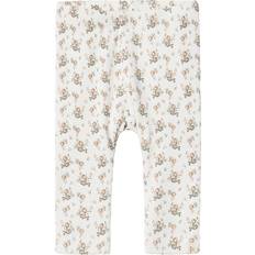 Lil'Atelier Baby Print Leggings - Coconut Milk (13221390)