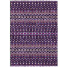 Addison Chantille Boho Morrocan Purple 96x120"