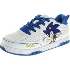 Josmo Kids' Sonic the Hedgehog Sneaker in White Blue 13 M