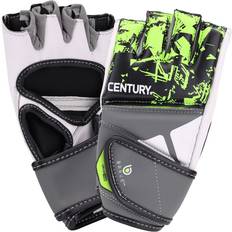 Century Martial Arts Century Brave Youth MMA Gloves, Small/Medium, Black/Green