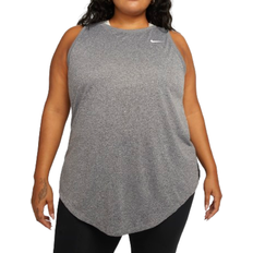 Nike Women's Dri Fit Tank Top - Black/Pure/Heather/White