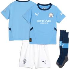 Junior Fotballsett Puma Manchester City Home Minikit 2024 2025 Infants