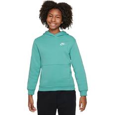 Hoodies Nike Kids' Sportswear Club Fleece Hoodie Green Frost/White