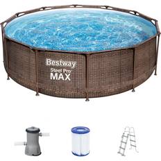 Bestway Oberirdische Pools Bestway Steel Pro Max Above Ground Pool Set 3.66x1m