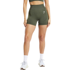 Gymshark Vital Seamless 2.0 Shorts - Base Green Marl