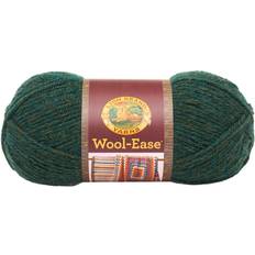Lion Forest Green Heather Wool-Ease Yarn