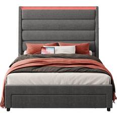 Built-in Storages Beds & Mattresses Ivy Bronx Klaidas Queen