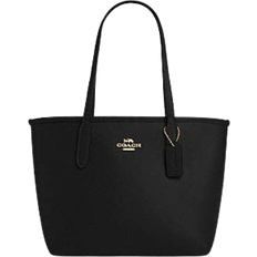 Coach Women Totes & Shopping Bags Coach Small City Tote - Gold/Black