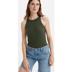 Red Tank Tops Levi's Essential Racer Tank Top Women's