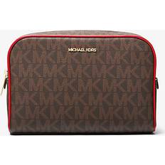 Michael Kors Toiletry Bags Michael Kors Jet Set Travel Large Signature Logo 2-in-1 Pouch