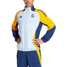 Real Madrid Fußballhalter Adidas Real Madrid Tiro Competition Präsentationsjacke Blau
