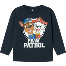 Blusen & Tuniken Name It Paw Patrol Langærmet Bluse Jollo Dark Sapphire