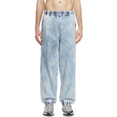 M - Unisex Jeans Diesel Track Jeans Celeste-Uomo Light Blue