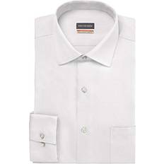 Van Heusen Men's Stain Shield Regular Fit Dress Shirt White 16-16 1/2 32-33