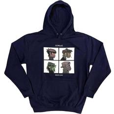 Blå - Herre Singleter Gorillaz Unisex Adult Demon Days Hoodie