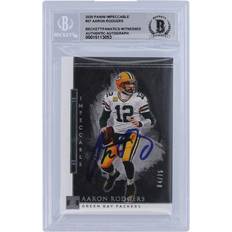 Football Sports Fan Products Panini America Aaron Rodgers Green Bay Packers Autographed 2020 Impeccable #37 #4/75 Beckett Fanatics Witnessed Authenticated Card