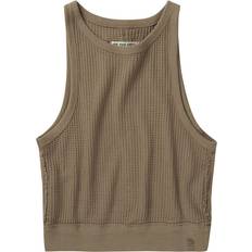 Beige - Women Tank Tops Free People Women's Sweater Vest Tank Cuban Sand