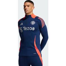 Soccer Uniform Sets Adidas Manchester United Tiro Training Top Night Indigo Mens