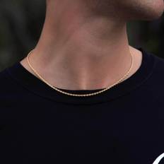 18k gold 18k Gold Vermeil Rope Chain 2mm, 16" The GLD Shop