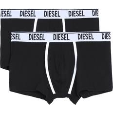 Diesel Cotton Men's Underwear Diesel UMBX-DAMIENTWOPACK Trunks Man Black