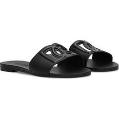 Dolce & Gabbana Women Slides Dolce & Gabbana Cut-Out Dg Rubber Sandals