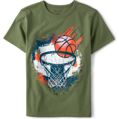 The Children's Place Boy's Basketball Graphic Tee - Canopy