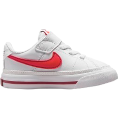 Nike Court Legacy TDV - White/Team Red/Bright Crimson