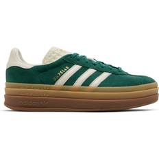 Adidas Gazelle Bold W - Collegiate Green/Off White/Gold Metallic