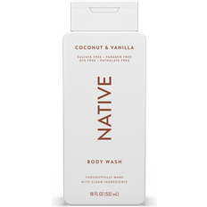 Native Coconut & Vanilla Body Wash 36fl oz