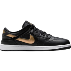Shoes Nike Air Jordan 1 Low FlyEase M - Black/White/Metallic Gold