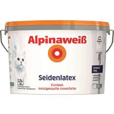 Alpina Silk Latex Wandfarbe White 2.5L