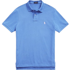Polo Ralph Lauren Men Polo Shirts Polo Ralph Lauren Custom Slim Fit Polo Shirt - New England Blue